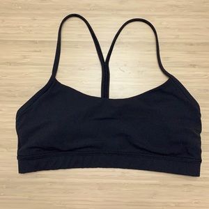 Lululemon Black Flow Y Bra